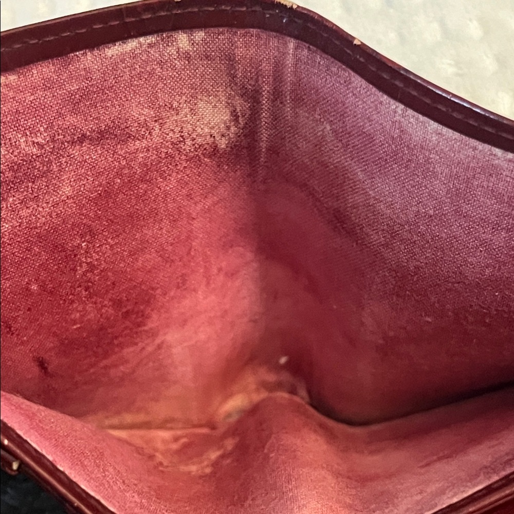 Cartier Bifold Wallet Happy Birthday Bordeaux Patent Leather - Picture 9 of 14